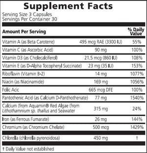 Oxy Supreme Supplement Facts