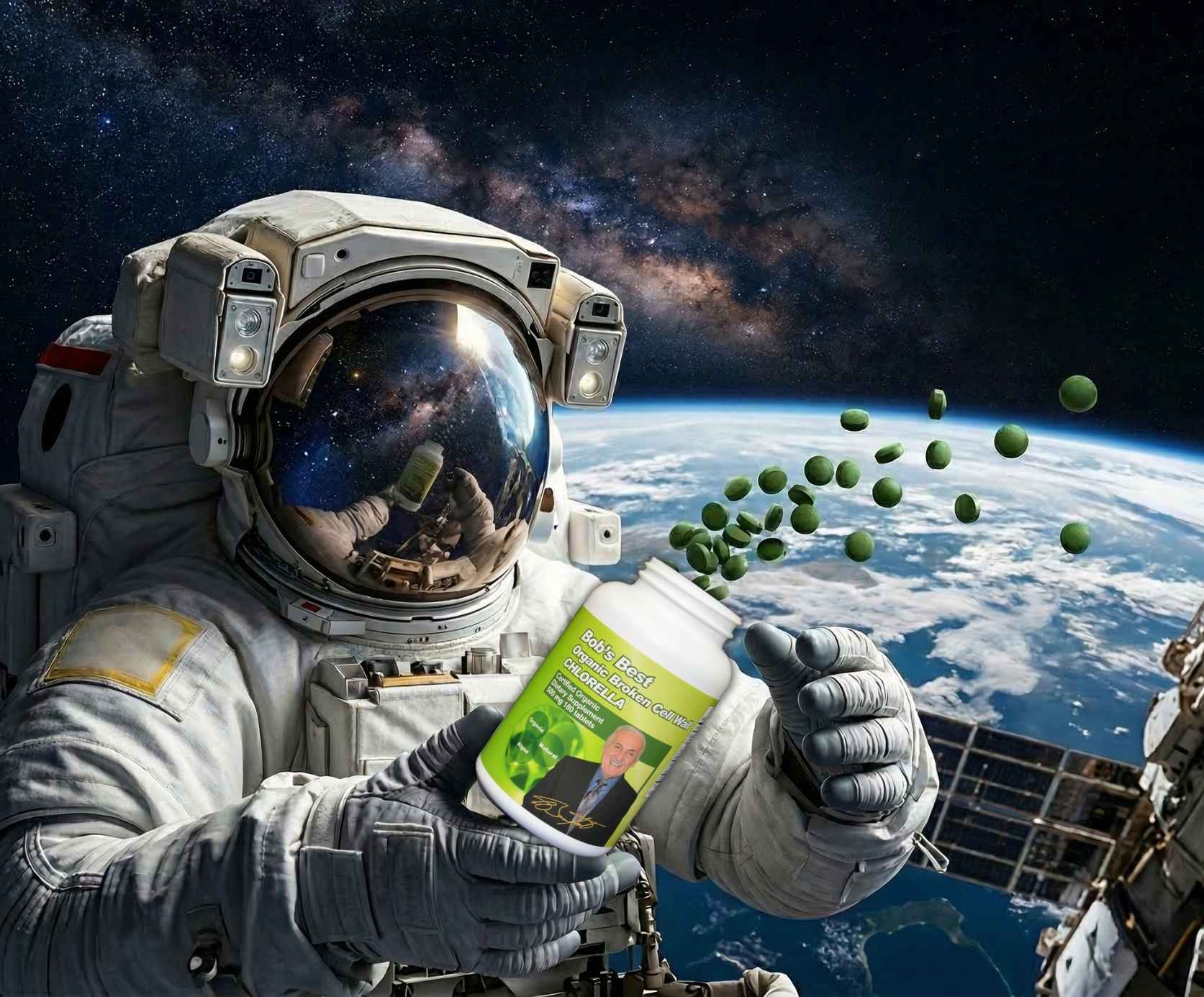 Fueling The Final Frontier: Astronauts Bet On Chlorella