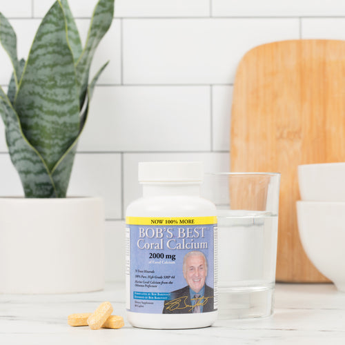 Coral Calcium 2000 on Kit Counter