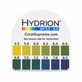 Coral Calcium pH Test Chart