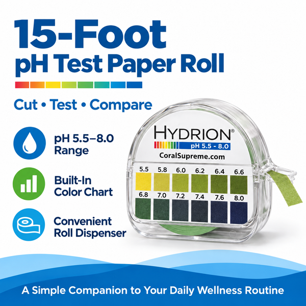 15 ft Roll pH Test Paper Graphic